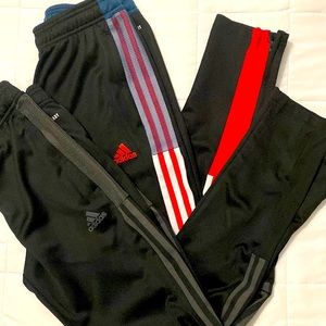 TWO Pair Adidas Tiro Pants Youth